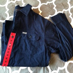 Men’s corduroy button up